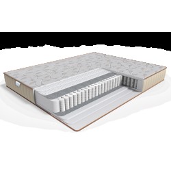 Матрац високий ортопедичний посилений Grand Гранд Gold collection пружини Pocket Spring h 26 см Family Sleep 160х190