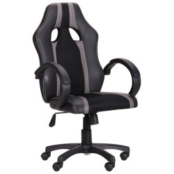 Геймерське комп'ютерне крісло чорно-сіре Shift black/grey для комп'ютера, дому та офісу Геймерське комп'ютерне крісло чорно-сіре Shift black/grey для комп'ютера, дому та офісу