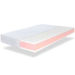 Ортопедичний двосторонній м'який матрац Zephyr Lazy Slivki Зефір Лейзі Сливки Highfoam