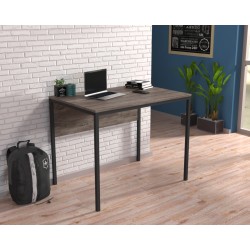 Сучасний Письмовий стіл без тумб мінімалізм лофт L-2p mini Loft Design Дуб Палена Сучасний Письмовий стіл без тумб мінімалізм лофт L-2p mini Loft Design Дуб Палена