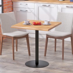 Барний обідній стіл квадратний у стилі лофт BS-450 700х700 Loft Design на ніжці Дуб Крафт Золотий Барний обідній стіл квадратний у стилі лофт BS-450 700х700 Loft Design на ніжці Дуб Крафт Золотий