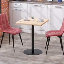 Барний маленький обідній стіл лофт квадратний BS-450 600х600 Loft Design Горіх Модена Барний маленький обідній стіл лофт квадратний BS-450 600х600 Loft Design Горіх Модена