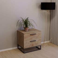 Вузький прямий комод у стилі loft для спальні, вітальні, офісу АКМ-439 Тіса Меблі Вузький прямий комод у стилі loft для спальні, вітальні, офісу АКМ-439 Тіса Меблі
