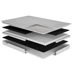 Ортопедичний матрац із незалежними пружинними блоками Pocket Spring IIsland White Ісланд Вайт Usleep