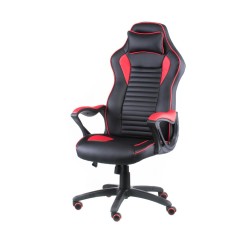 Геймерське крісло Nero Black/Red Special4You стильне ігрове крісло для кіберспорту стримінгу тривалих ігрових сесій роботи Геймерське крісло Nero Black/Red Special4You стильне ігрове крісло для кіберспорту стримінгу тривалих ігрових сесій роботи