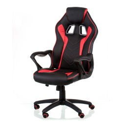 Геймерське крісло Game Black/Red Special4You міцне зручне для ігор роботи навчання ігрових зон кіберспортивних кімнат Геймерське крісло Game Black/Red Special4You міцне зручне для ігор роботи навчання ігрових зон кіберспортивних кімнат