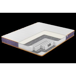 Матрац ортопедичний різнобічний з піною меморі та Pocket Spring Pansy Пензі Flowers Collection Family Sleep 160x200 Матрац ортопедичний різнобічний з піною меморі та Pocket Spring Pansy Пензі Flowers Collection Family Sleep 160x200