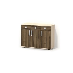 Велика передпокій Polo/НОЛО Базовий комплект No2 Luxe Studio з банкеткою й шафою Комод 3 ящика 1050х400х800 Велика передпокій Polo/НОЛО Базовий комплект No2 Luxe Studio з банкеткою й шафою Комод 3 ящика 1050х400х800