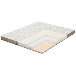 Матрац ортопедичний безпружинний помірно м'який Dream Gold collection 13 см з Latex Foam та Air Foam Family Sleep 180x190