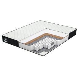 Ортопедичний матрац з кокосом та блоком Pocket Spring Queen Квін Chess Collection Family Sleep 160x190 Ортопедичний матрац з кокосом та блоком Pocket Spring Queen Квін Chess Collection Family Sleep 160x190