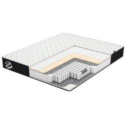 Середньо-жорсткий ортопедичний матрац з латексом та блоком Pocket Spring Bishop Бішоп Chess Collection Family Sleep 140x190