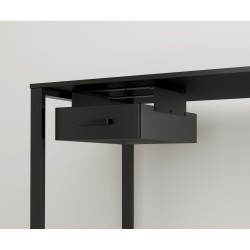Навісний ящик для стола одинарний колір каркаса чорний BX-1 ДСП Чорний Loft Design Навісний ящик для стола одинарний колір каркаса чорний BX-1 ДСП Чорний Loft Design