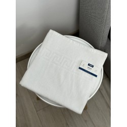 Білий рушник Greece White 50×90 м'який бавовняний 400 г/м2 для обличчя Білий рушник Greece White 50×90 м'який бавовняний 400 г/м2 для обличчя