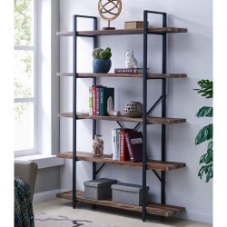 Високий Стелаж в стилі лофт Сингл-5 полиці масив ясена Loft Design Високий Стелаж в стилі лофт Сингл-5 полиці масив ясена Loft Design