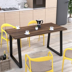 Сучасний стіл лофт прямокутний обідній Титан 137-70 Loft Design Сучасний стіл лофт прямокутний обідній Титан 137-70 Loft Design