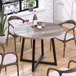 Круглий стіл Бланк Loft Design Дуб Палена Круглий стіл Бланк Loft Design Дуб Палена