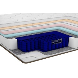 Ортопедичний матрац помірно жорсткий Prime Hybrid Quantum Collection з пружинами Pocket Spring Family Sleep 120x200 Ортопедичний матрац помірно жорсткий Prime Hybrid Quantum Collection з пружинами Pocket Spring Family Sleep 120x200