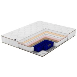 Високий ортопедичний пружинний матрац Pulse Hybrid Quantum Collection помірно жорсткий Family Sleep 160x200 Високий ортопедичний пружинний матрац Pulse Hybrid Quantum Collection помірно жорсткий Family Sleep 160x200