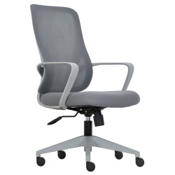 Ергономічне офісне крісло сіре Cosmo Mini Grey ErgoMix із сітчастою спинкою для школярів, підлітків, персоналу офісу Ергономічне офісне крісло сіре Cosmo Mini Grey ErgoMix із сітчастою спинкою для школярів, підлітків, персоналу офісу