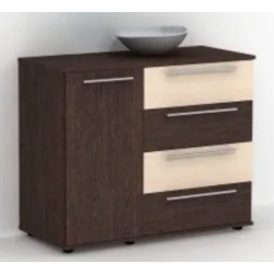 Комод 3 стандарт ДСП із дверцятами та 4 висувними ящиками Luxe Studio 1012х460х840 Комод 3 стандарт ДСП із дверцятами та 4 висувними ящиками Luxe Studio 1012х460х840