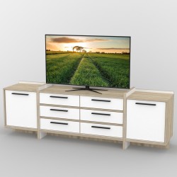 Широка та містка тумба під телевізор ТВ-307 Тіса Меблі Широка та містка тумба під телевізор ТВ-307 Тіса Меблі