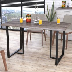 Сучасний стіл обідній прямокутний лофт Тетра Loft Design Сучасний стіл обідній прямокутний лофт Тетра Loft Design