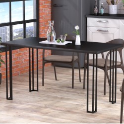 Прямокутний кухонний стіл лофт обідній Сквер 138-70 Loft Design Прямокутний кухонний стіл лофт обідній Сквер 138-70 Loft Design
