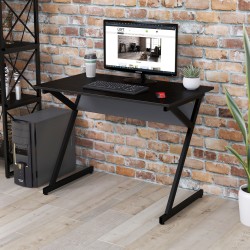 Маленький письмовий стіл у стилі лофт без тумб L-7 завдовжки 100 см Loft Design Маленький письмовий стіл у стилі лофт без тумб L-7 завдовжки 100 см Loft Design