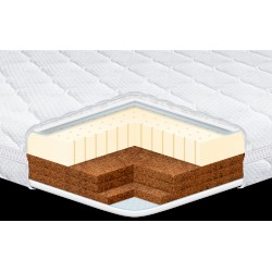 Двосторонній гіпоалергенний ортопедичний дитячий матрац Kiddy Cocos-Latex 3+3 Eurosleep у ліжечко малюкові 70х140 Двосторонній гіпоалергенний ортопедичний дитячий матрац Kiddy Cocos-Latex 3+3 Eurosleep у ліжечко малюкові 70х140