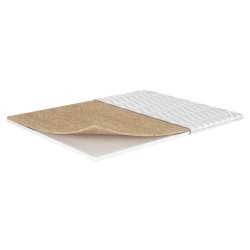 Рулонний матрац топпер футон тонкий на диван з кокосом та піною Dream Line Cocos Simpler 5см 160x200 Рулонний матрац топпер футон тонкий на диван з кокосом та піною Dream Line Cocos Simpler 5см 160x200