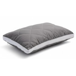 Сіра анатомічна класична подушка Strong Sleep 3D Gray-White стьобана, холлофайбер Family Sleep 60х40 Сіра анатомічна класична подушка Strong Sleep 3D Gray-White стьобана, холлофайбер Family Sleep 60х40