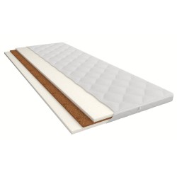 Жорсткий матрац із кокосом Глорі Classic collection Family Sleep Безпружинний ортопедичний топер 6см 120x190 Жорсткий матрац із кокосом Глорі Classic collection Family Sleep Безпружинний ортопедичний топер 6см 120x190