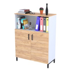 Тумба офісна двостулкова дводверна LTO-900-1200 каркас білий Loft Design Дуб Крафт Золотий Тумба офісна двостулкова дводверна LTO-900-1200 каркас білий Loft Design Дуб Крафт Золотий