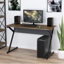 Стіл письмовий у стилі лофт без тумб L-7-120 Loft Design Горіх Модена
