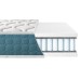 Ортопедичний пружинний матрац Fresh Spring Фреш Спринг h-20 см з Pocket Spring середньої жорсткості Eurosleep Ортопедичний пружинний матрац Fresh Spring Фреш Спринг h-20 см з Pocket Spring середньої жорсткості Eurosleep