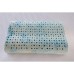 Латексна ортопедична подушка Latex Gel Ergo 60×40×12 см з охолоджувальним гелем, хвиляста Eurosleep